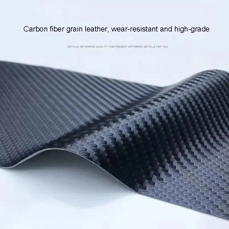 5PCS Für Sport Auto Tür Sill Streifen Carbon Faser Schutzhülle Universal Anti-scratch und Anti-kollision tür Dekorative Stri – Detail 5