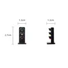 5Pcs HO Scale 2 Aspects Railroad LED Dwarf Signals 3 Lights Block Signal Lamp 3V/12V Model Train Signals Garden Decoration 27mm 6