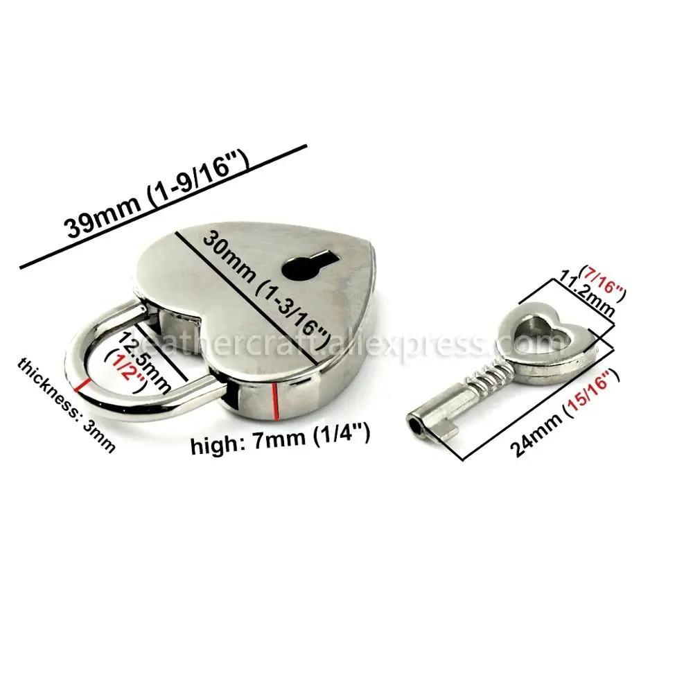 Acquista Borsa Da Viaggio Con Lucchetto A Forma Di Cuore Vintage, Valigia, Scatola Portaoggetti, Serratura A Chiave In Italia A Partire Da 1.43 - Foto 7