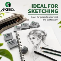 Marie's 18pcs Kneaded Eraser for Sketching, Moldable Rubber Eraser Set for Charcoal Graphite Drawing,Lifting Blending 2