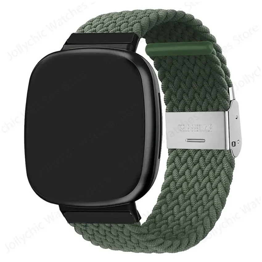 Adjustable Braided Nylon Sport Watchband Strap