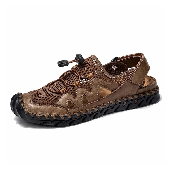 2022 Summer Shoes Men Beach Sandals Flat Non-slip Summer Holiday Shoes Fashion Brand Mens Sandals Summer Male Footwear KA4264