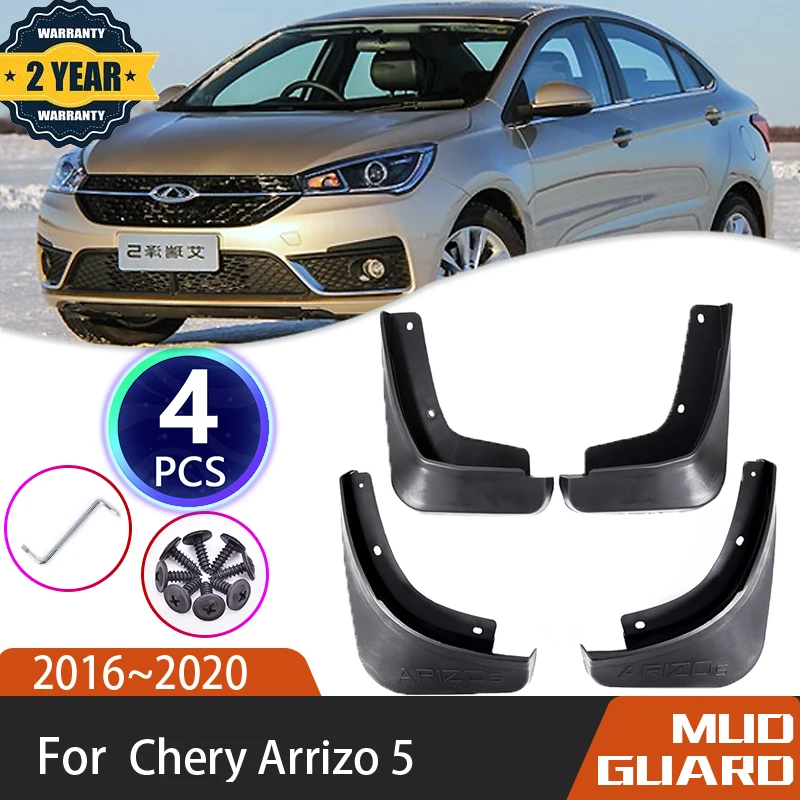 

Car Mudguards For Chery Arrizo 5 EX E5 EV 2016 2017 2018 2019 2020 Car Guard Splash Flap Fenders Auto Accessories Mud Flaps