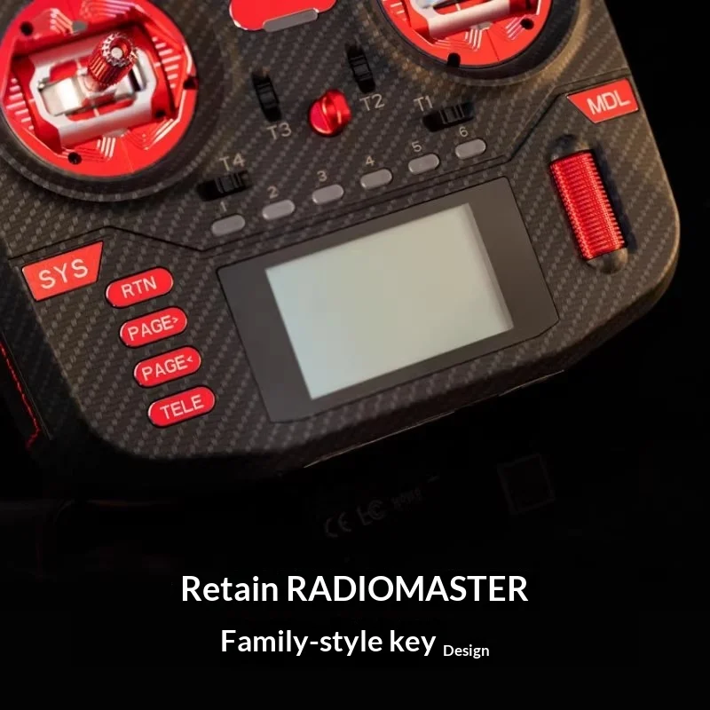 In Stock Boxer Max Radiomaster RC FPV Radio Transmitter Elrs Protocol AG01 Metal Gimba Carbon Fiber Panel Portable For Fpv Drone thumbnail 6