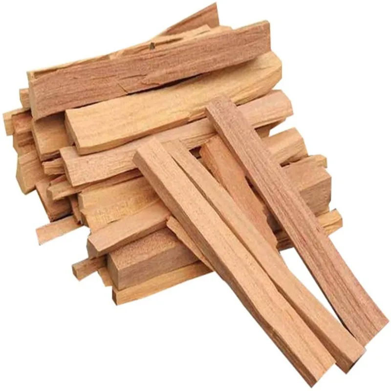 1 Zak Natuurlijke Sandelhout Sticks Wierook Natuurlijke Hand Split Hout Strips Zuiverende Healing Meditatie Stress Aromatherapie