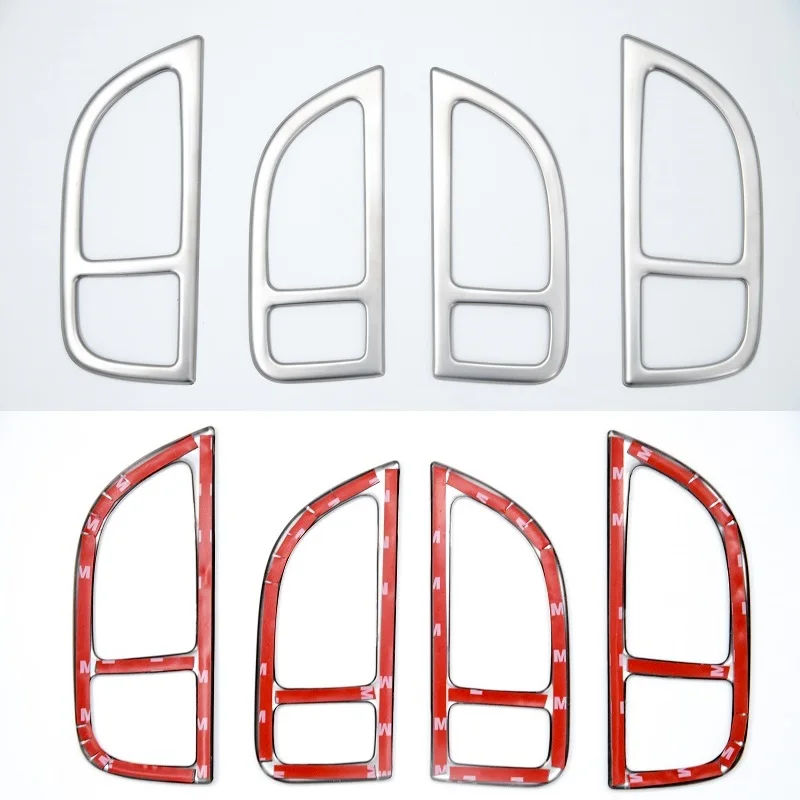 Door Handle Covers Stainless Steel Inner Door Handle Covers for Volvo C30 S40 V50 2004-2012 year