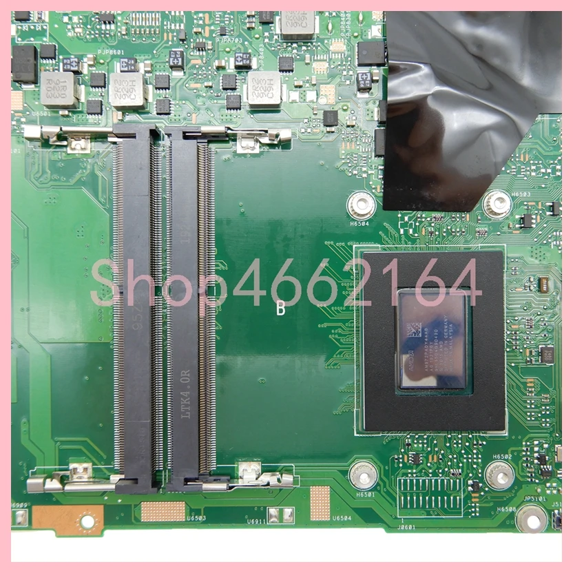 Placa-mãe para Laptop para Asus X510qa com A12-9720p Cpu Placa-mãe para X510qa X510q X510qr 100 Testado ok - Imagem 5