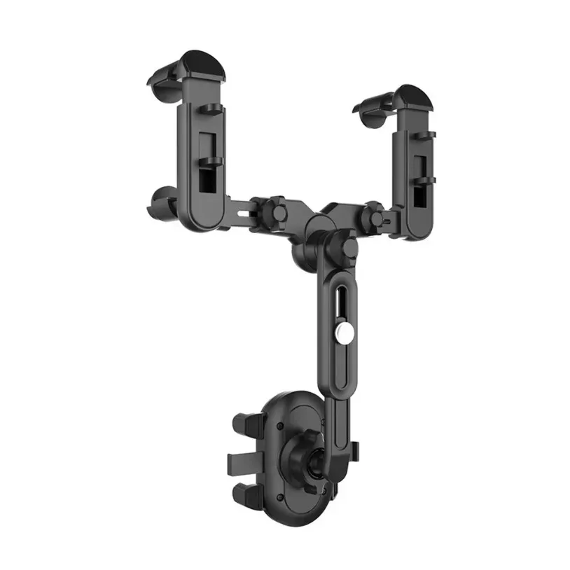 360 ° Einstellbare Auto Rückspiegel Handy Halter Für Auto Rotation Teleskop Multifunktionale Telefon Auto Halterung Steht – Detail 10