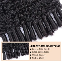 PerisModa birman bouclés paquets 100% cheveux humains paquets vierge armure Extensions de cheveux humains extrémités bouclées 1/3/4 pièces couleur naturelle 5