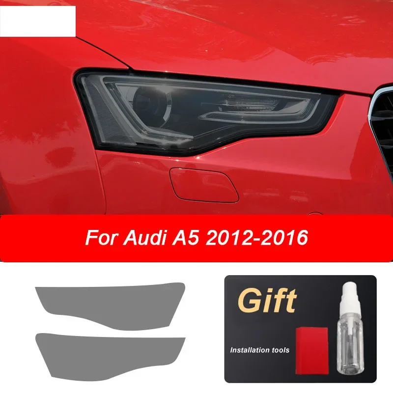 For Audi A3 8V A4 B8 B9 A5 A6 C8 A7 A8 D4 TT E-tron R8 Car Headlights Tint Smoked Black Protective Film TPU Sticker Accessories 5 For Audi A3 8V A4 B8 B9 A5 A6 C8 A7 A8 D4 TT E-tron R8 Car Headlights Tint Smoked Black Protective Film TPU Sticker Accessories 5