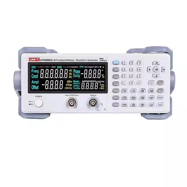 

UNI-T UTG9005C-II function / arbitrary waveform generator 5MHz single channel digital signal source 125MS / s sampling rate