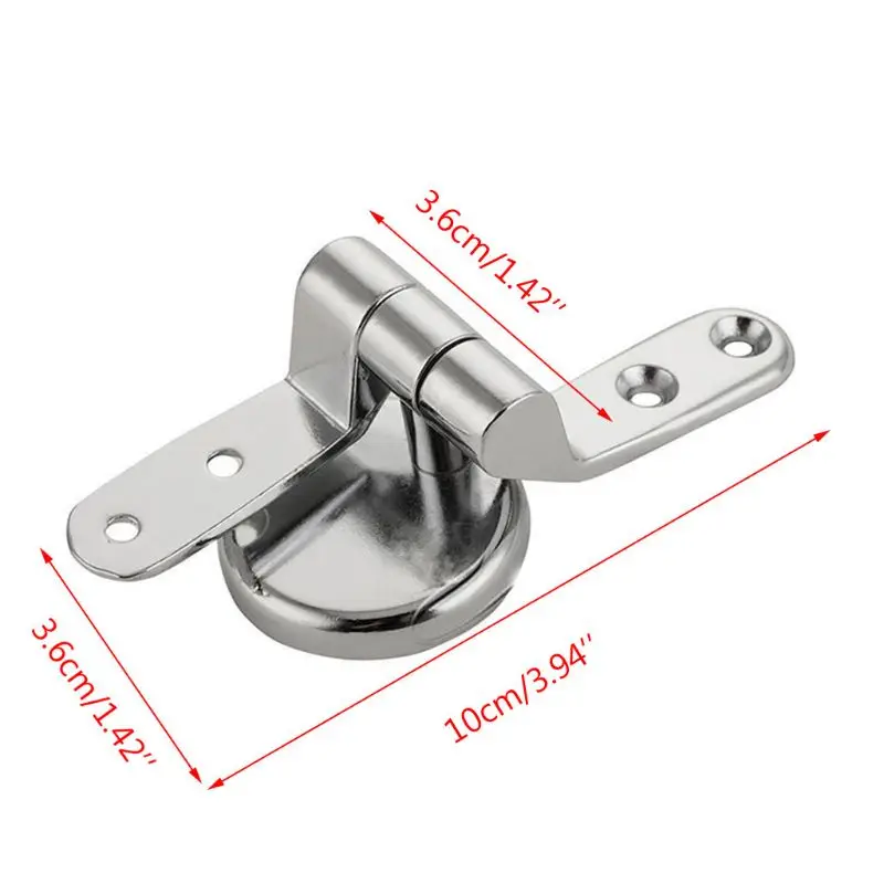 Alloy Toilet for Seat Hinges Mountings Set with Screws For Toilet Accesso