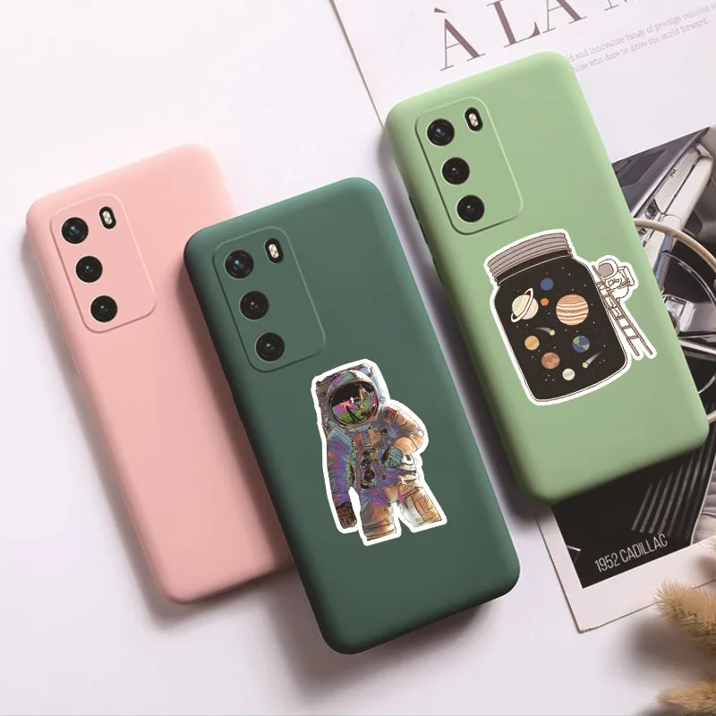 10/30/50pcs Dream Space Astronaut Stickers Laptop Bicycle Guitar Skateboard Sticker Kid DIY Graffiti Waterproof Stickers Toy