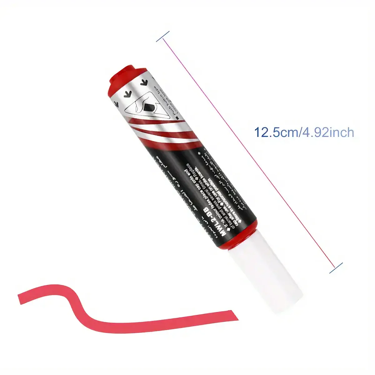 White Marker Pens Marker Pens Pen Marker Whiteboard Pens 4-Piece Push-Button Liquid Ink Whiteboard Marker Pen Vibrant Quick-Drying Low-Odor Chisel Tip for Whiteboards Office