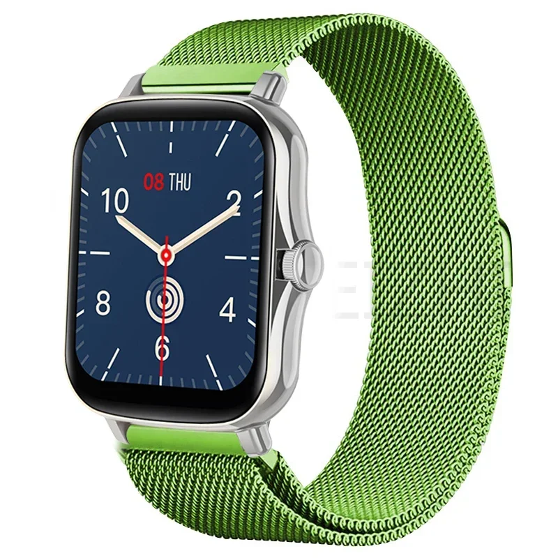 Premium Metal Magnetic Loop Watch Bracelet, 20mm & 22mm Strap