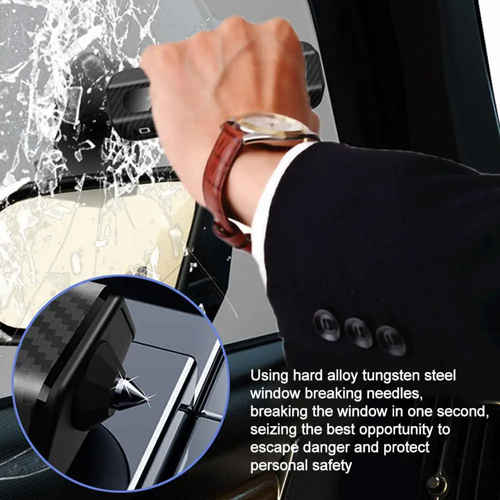 Multifunctional Car Safety Tool with Temporary Parking Sign and Phone Number Display