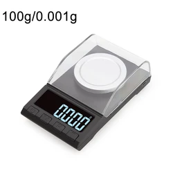 Precision Mini Digital Scale - 0.001g Accuracy for Jewelry, Gold, and Laboratory Use (100g 0.001g)