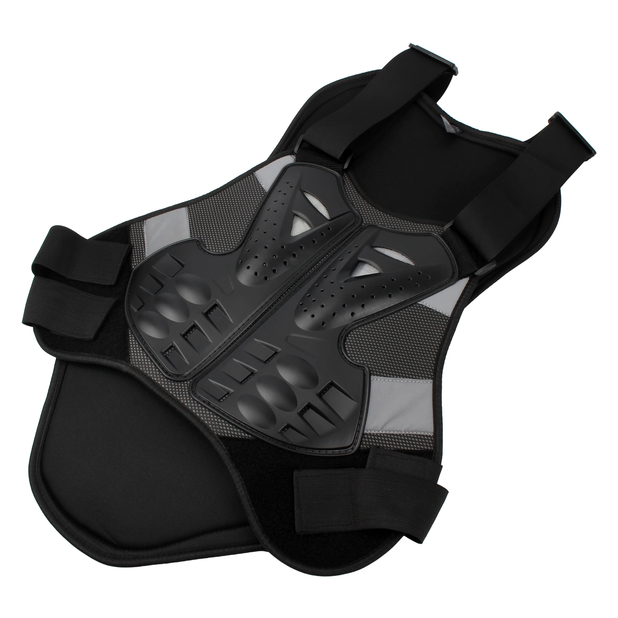 Motorcycle Motobike Body Armor Chest Spine Protector Vest Dirt Bike Motocross Outdoor Noctilucent Vest Protecting Safety