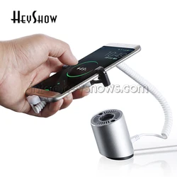 10PCS 360 Degree Rotate Chargable Phone Security Alarm Burglar System Stand Smartphone Anti-Theft Alarm Device Display Holder