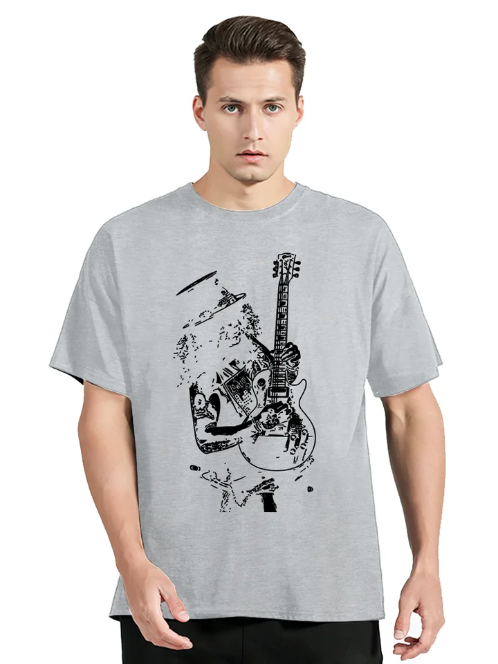 Galaxy Tees Camiseta Divertida De Guitarra De Manga Corta Para Hombre