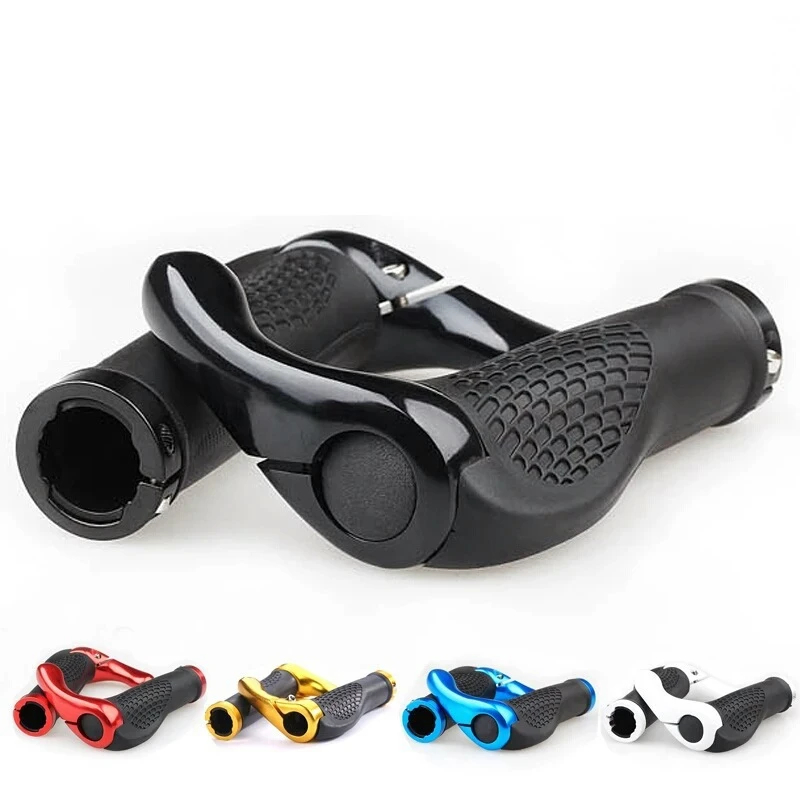 Comfy Bicycle Grips TPR Rubber Integrated MTB Cycling Hand Rest