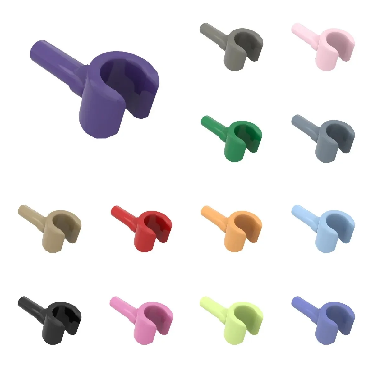 100pcs DIY MOC For 983 Building block Figures parts For Body Part Hand