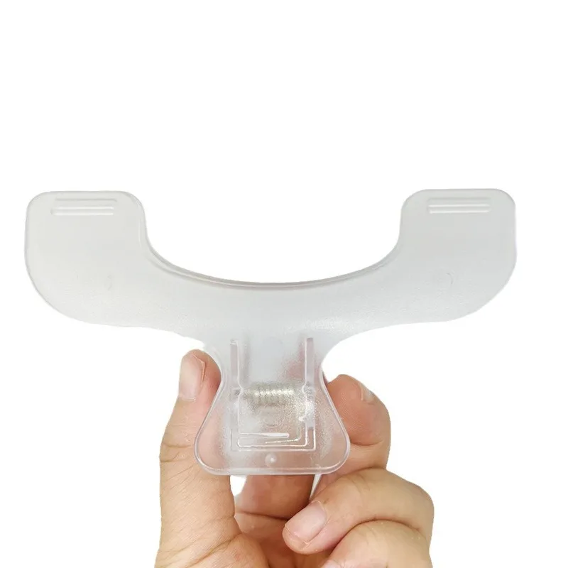 Plastic Book Clip Reading Aid Fixed Book Holder Bookmarks Note Holder