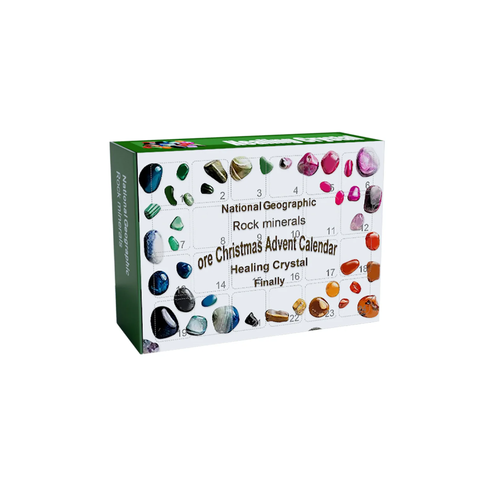 Christmas Advent Calendar Set Rocks Minerals Gift Mysterious Box Countdown  Calendar Kids Gems Ore Collection Toys Home Decor - Party & Holiday Diy  Decorations - AliExpress
