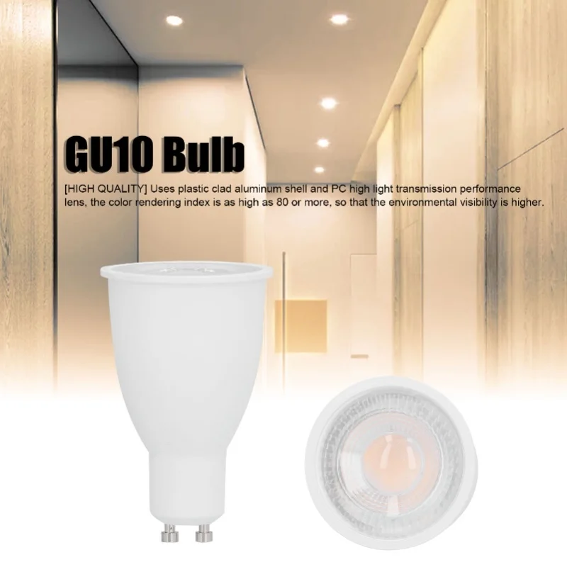 GU10 15W 1650lm LED 스포트라이트 홈 오피스 100-265V 백색광용 내장형 LED 스포트라이트 전구