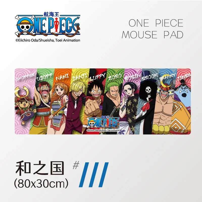 

One Piece Game Table Pad Mouse Pad Oversized Anime Peripheral Computer Keyboard Pad and Country Square Mouse Pad