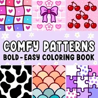 Hand-painted Essential Comfortable Pattern Coloring Book--Art, Painting, and Improving Understanding Suitable for Drawing 2