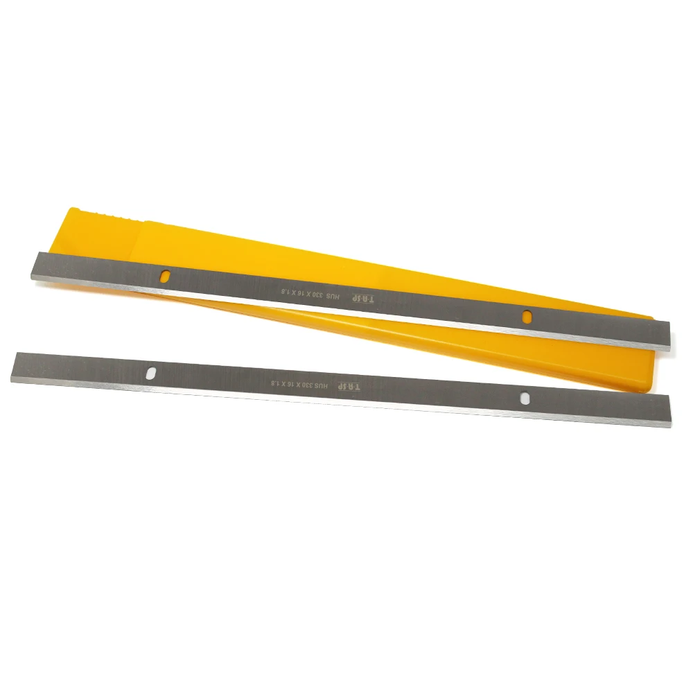 Planer Blades Woodworking Tools 1 Pair 330mm HCS Thickness Wood Planer Blade For 13" Thickness Planer