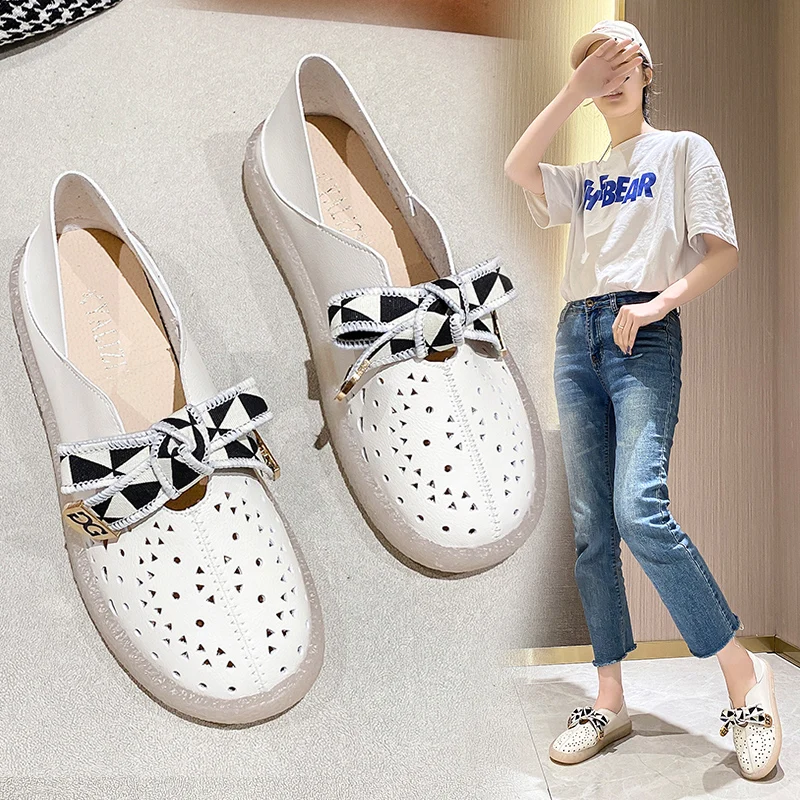 

Новинка 2023, туфли для пожилых людей на мягкой подошве с закрытым носком, дышащие туфли для мам, слипоны для женщин среднего и пожилого возраста