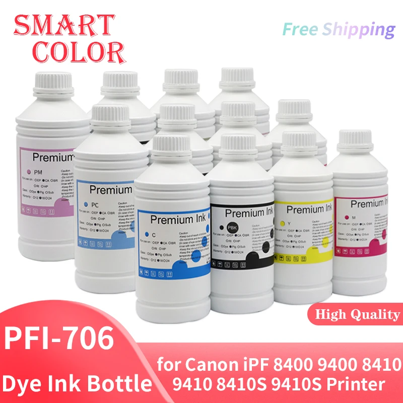 

8400 mlpfi-706 PFI-701 чернила для принтера Canon iPF 9400 8410 9410 8410S 9410S iPF 8000 9000S 8000S 9000S 8010S 9010S