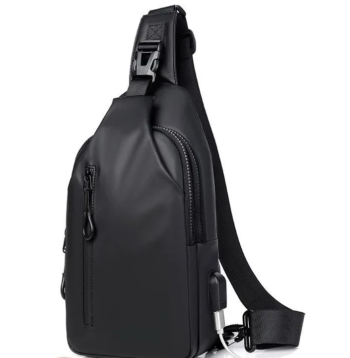 

Casual Waterproof Men's Chest Bag Business Shoulder Bag Mess