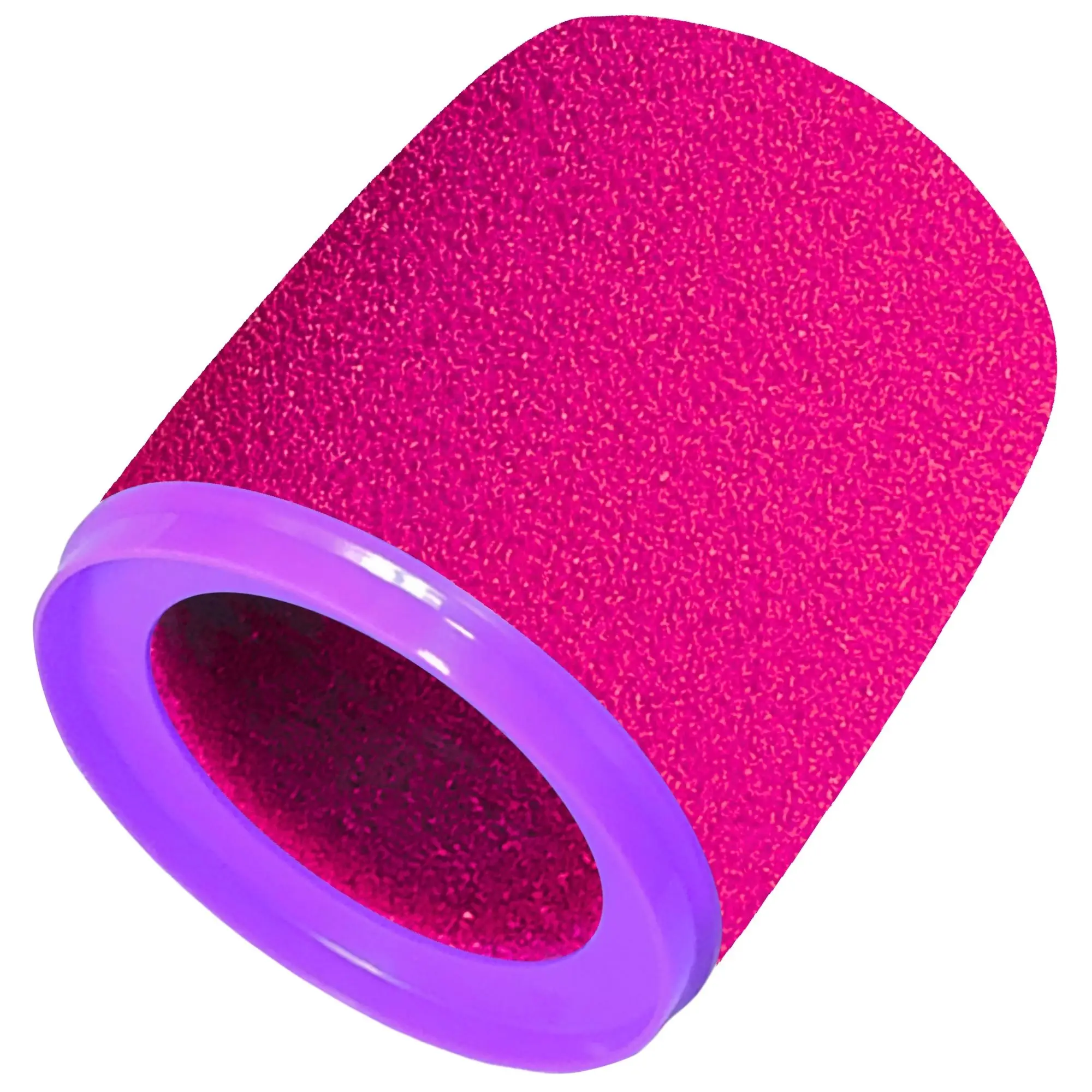 Vibrant Multicolor Foam Windscreen with Retaining Ring