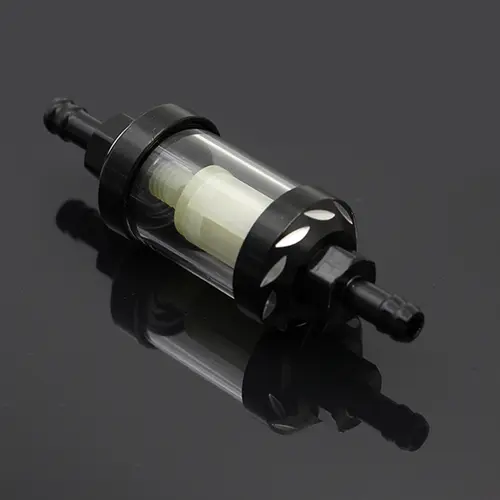 Universal 8mm CNC Aluminum Alloy Glass Gas Fuel Oil Filter For Motocross Dirt Pit Bike ATV Buggy Quad Motorcycle Parts - Image 9