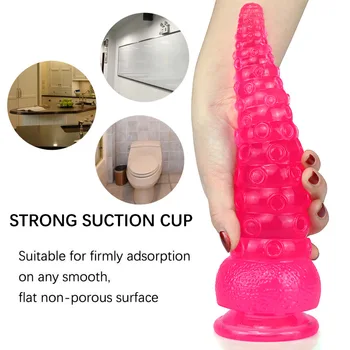 Octopus Tentacle Dildo Adult Toys Vagina Massage Stimulate  Plug Anal with Suction Cup Penis Lesbian Sex Toys For Men Women Gay 5