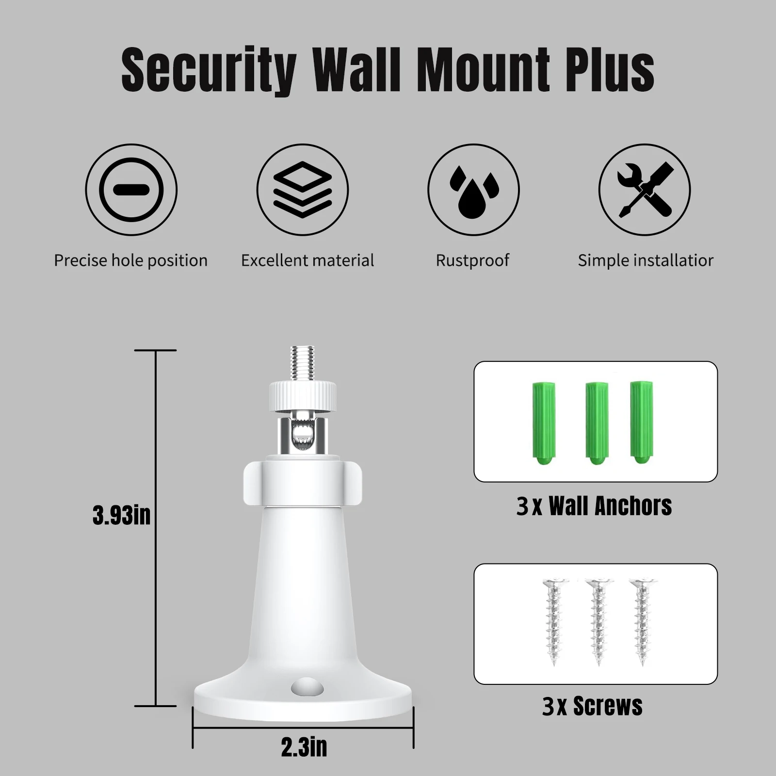 Total Security Mount Wall Mount Arlo Adjustable Wall Mount For