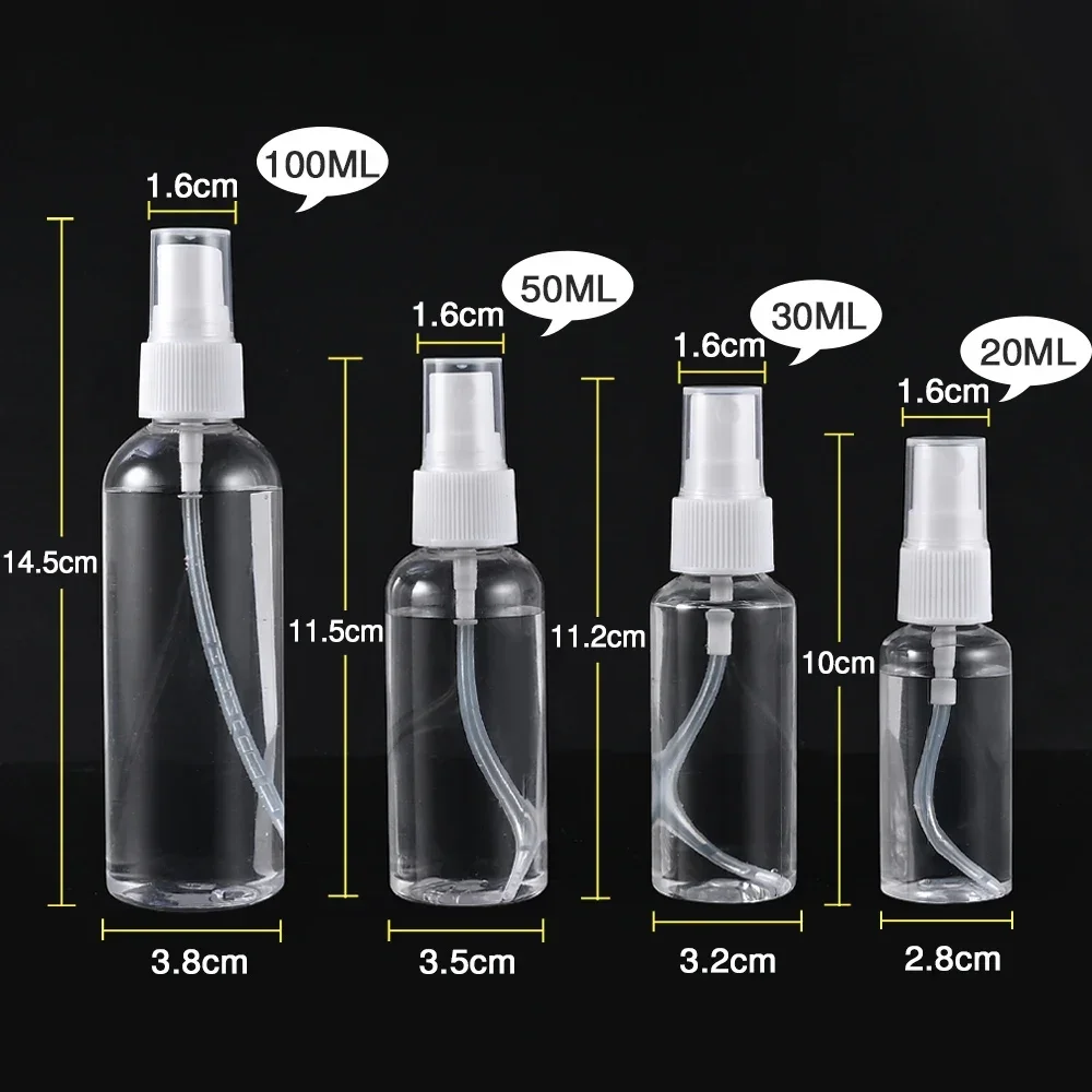 Mini Empty Mist Spray Bottle 2/1pcs 30/50/100ml Refillable Clear Plastic Perfume Atomizer Portable Bottle Travel Accessories perfume refill bottle spray bottle mini perfume bottle perfume bottle perfume atomizer mini perfume atomizer refillable perfume bottle refillable bottle refillable spray bottle refillable empty bottle refillable cosmetic bottle makeup empty bottle cosmetic bottle mini cosmetic bottle cosmetic dispenser bottle cosmetic bottle set
