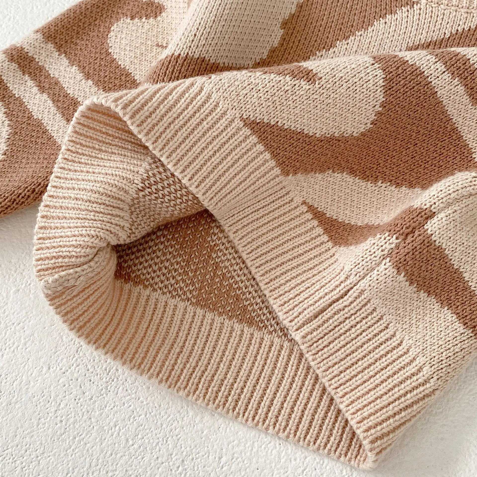 Baby Knitted Sweater Autumn Boy's Sweater Coat 0-3Year Kid's Pullover Tops knit sweater