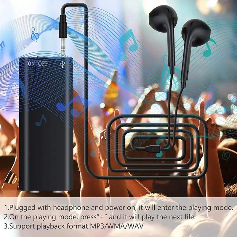 Mini USB Audio Recorder Multi-Purpose Voice Recording Tool small Voice Recorder Pen for Meetings Lectures Court Business trips