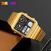 SKMEI 2198 Luxury Waterproof Sports Week Date Mens Wristwatches Alarm Stainless Steel Digital Watch Men 2033 Relógio Masculino 5