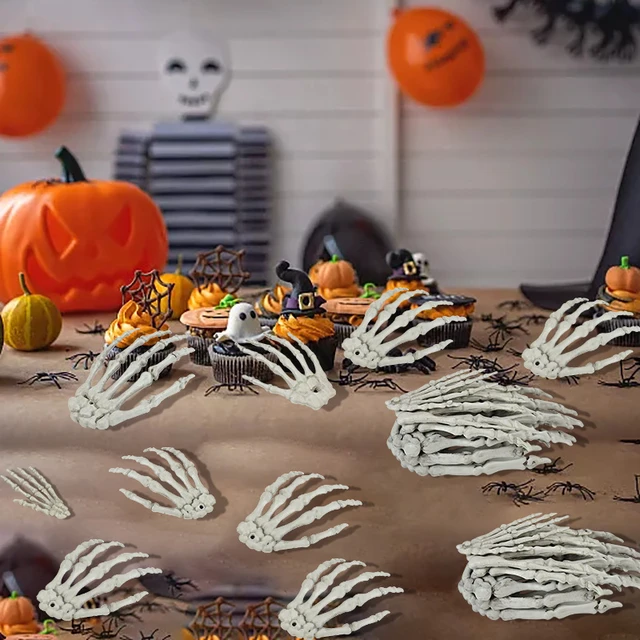 Conjunto de 6 peças multiusos de desenho animado de Halloween