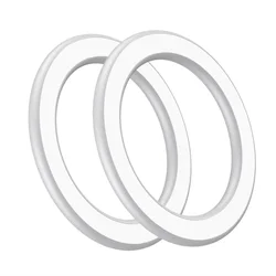 Universal Magnetic Ring Holder and Wall Mount (2PCS White)