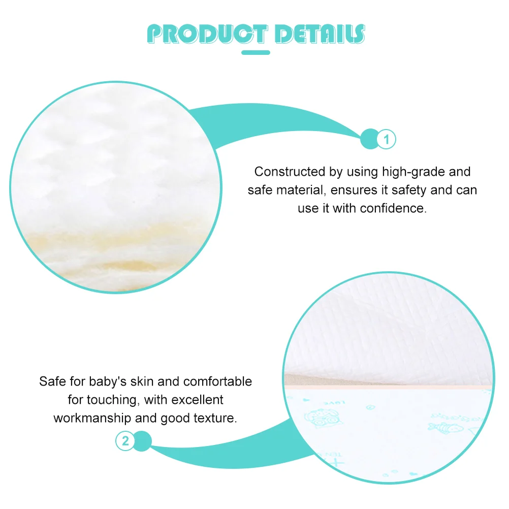 Urine Pad Diaper Changing Disposable Mats Baby Pads for Babies Liner Under Newborn Diapers