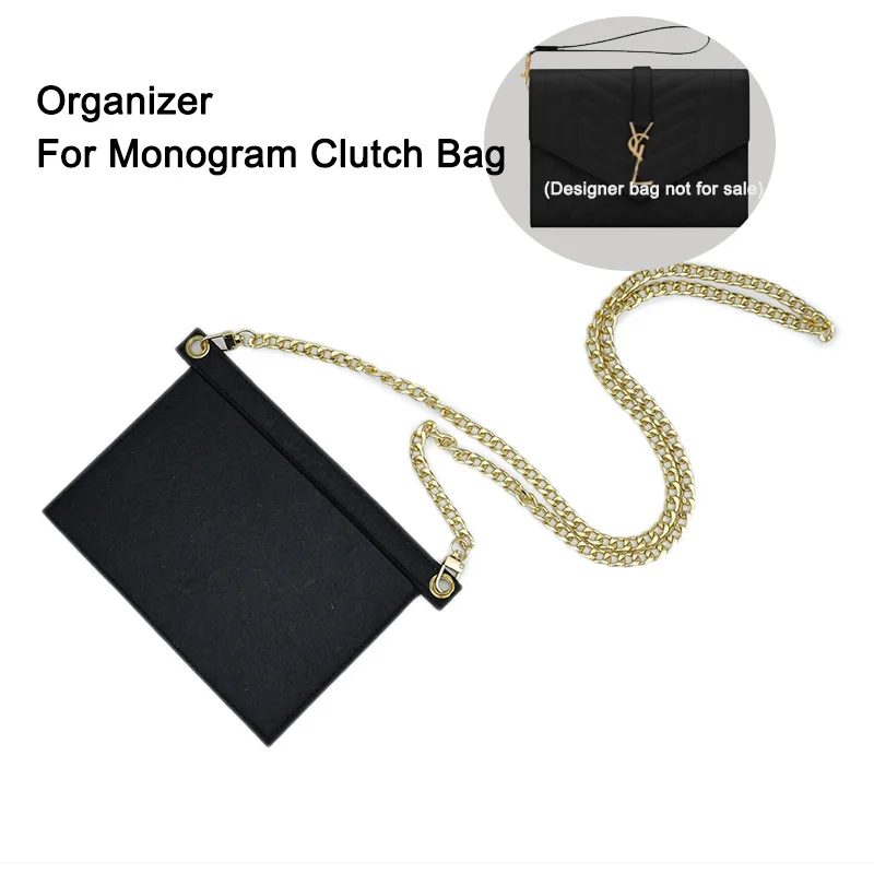 Custom Conversion Kit Fit For Y S L Monogram ENVELOPE Clutch FLAP
