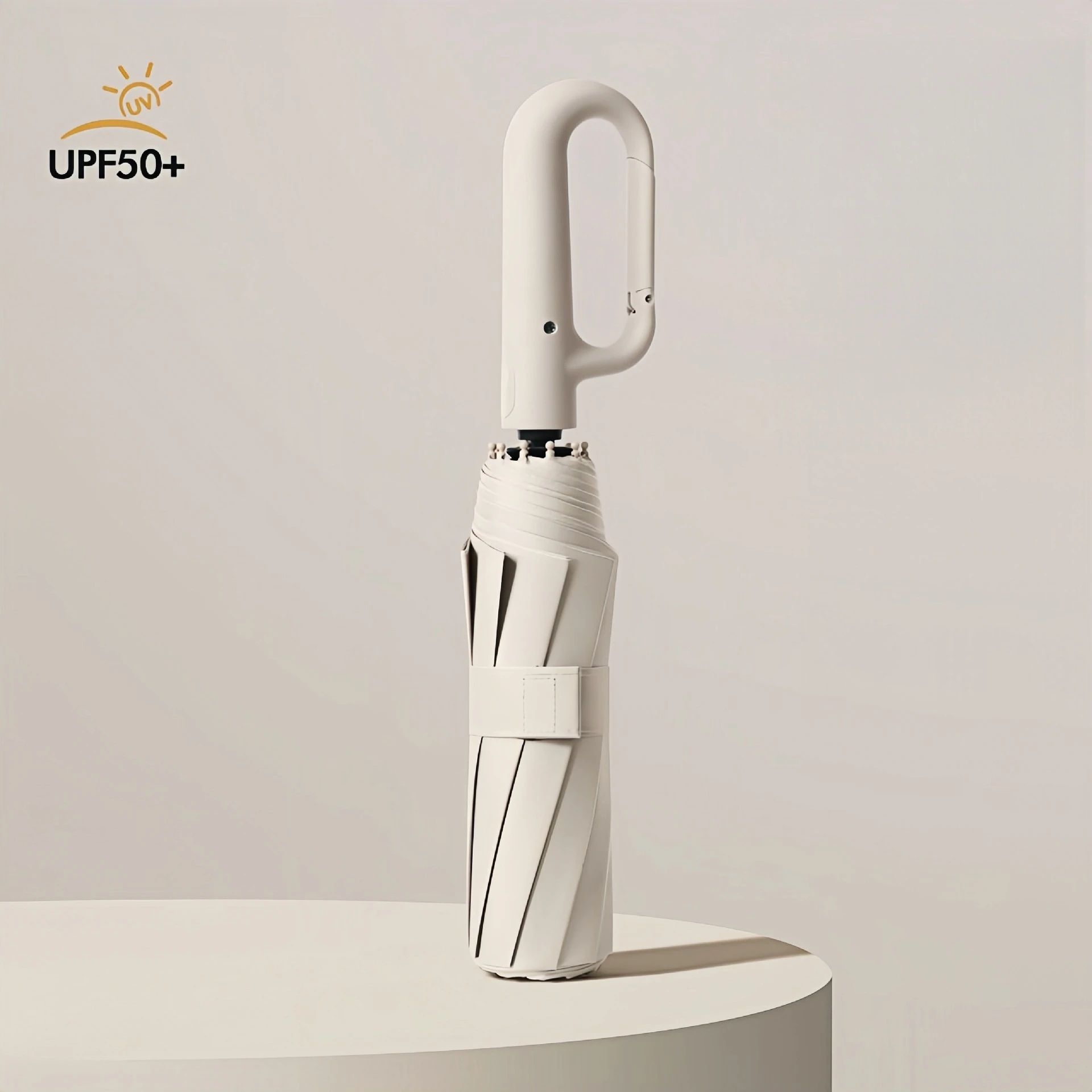 Deluxe Windproof Automatic Folding Umbrella - 20-Bone Reinforced Design with Large Ergonomic Handle