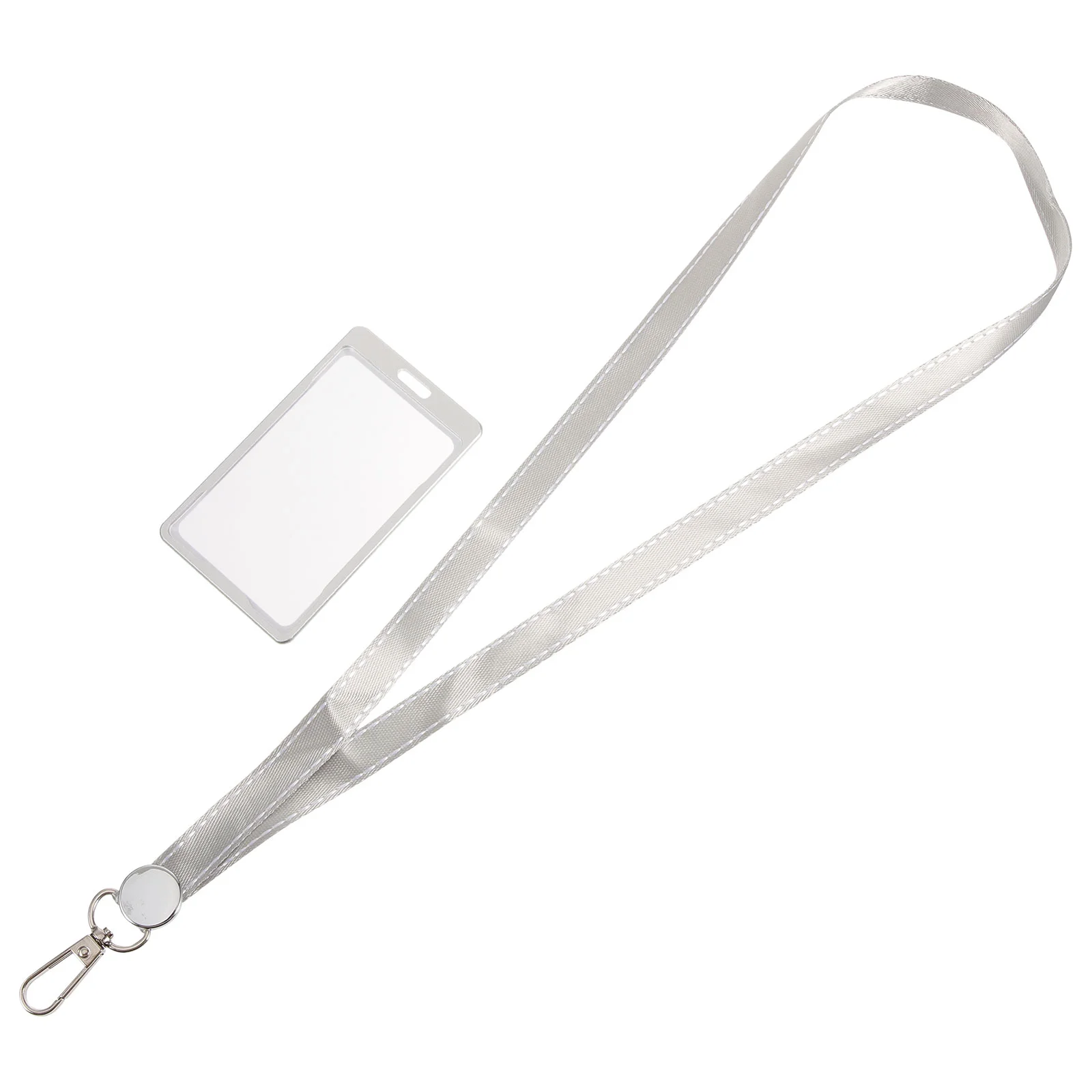 

Transparent Clear Badge Holder Cards Protectors Covers Id Working Clip Business Man
