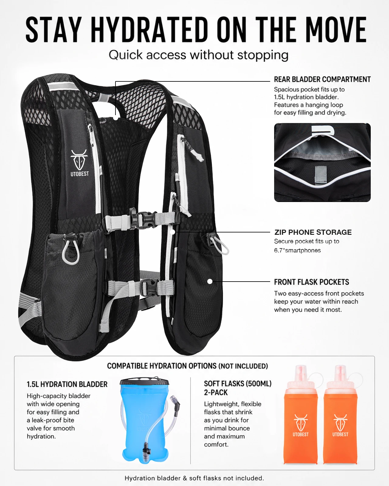 5L Hydration Running Vest 5